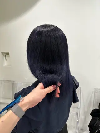 ミディアム カラー 中韓レイヤー/ ブラウン🤎はやとのヘアスタイル