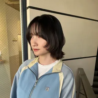 ミディアム カラー 髪質改善カラー/ボブ 🌻Mutsumiのヘアスタイル