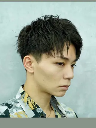 ショート パーマ メンズ 【メンズ専用サロン】 💈小林遥希💈のヘアスタイル