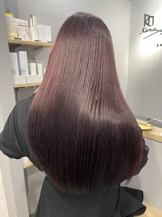 ロング カラー Kamie みかじりのヘアスタイル