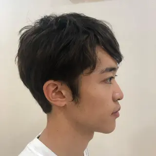 ショート カラー メンズ リリー /Men's/パーマのヘアスタイル