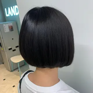 ショート カラー NANAMI🩵 大人可愛い韓国ヘアのヘアスタイル