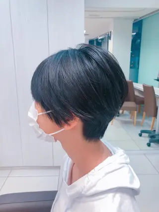 ショート 炭木 一也のヘアスタイル