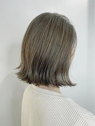 ミディアム カラー ☕️ベージュカラー 内藤光哉☕️のヘアスタイル