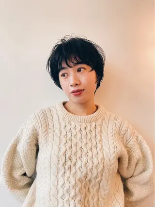 ショート 透明感カラー 🦙なりたりみのヘアスタイル