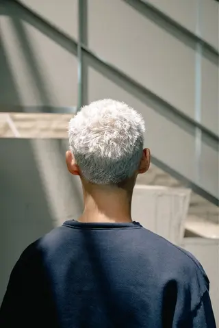 ショート カラー パーマ メンズ 🔗メンズサロン🔗 Kieのヘアスタイル
