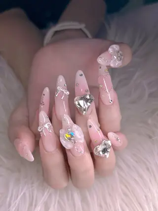 ネイル 長さだし専門店 M2　rikaのネイルデザイン