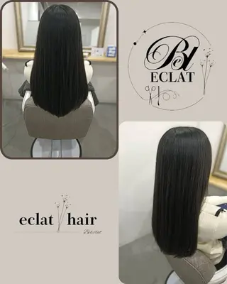ロング カラー eclat hairのヘアスタイル