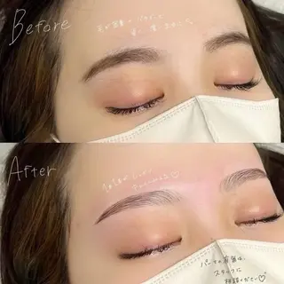 アイブロウ 岡川 菜月のマツエク・マツパデザイン