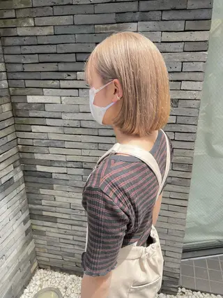 ミディアム カラー パーマ ヘアアレンジ メンズ キッズ ネイル マツエク・マツパ アイブロウ ブリーチ　ハイトーン 特化🌈フジタハルキのヘアスタイル