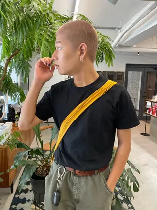 ショート メンズ オカモト ミユウのヘアスタイル