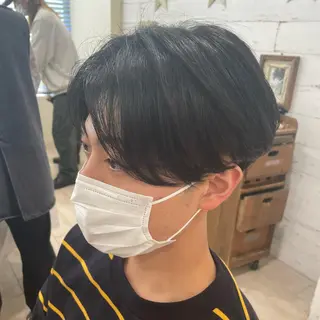 ショート パーマ メンズ すげさやか ✨メンズカットパーマのヘアスタイル