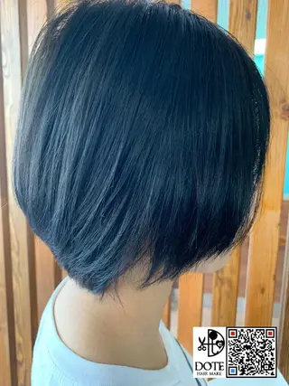 ミディアム カラー 薬師寺 優のヘアスタイル