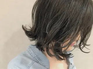 ミディアム カラー ヘアアレンジ 🌟高田 聖菜🌟のヘアスタイル