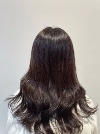 カラー たけみ りさのヘアスタイル