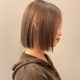 ショート カラー 🌿レイヤーボブ/パ ーマ🌿 木梨健太のヘアスタイル
