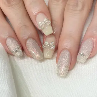 ネイル 新宿代々木/ちゅるん キレイめ/miriのネイルデザイン