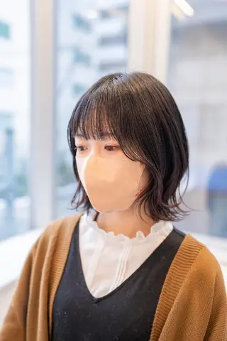ミディアム Lazo/ 原弥和子のヘアスタイル
