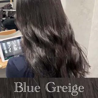 ロング 透明感カラー/レイヤ ー/顔まわり/辻部のヘアスタイル