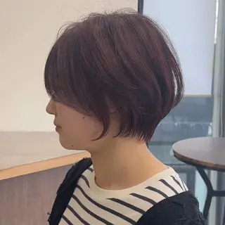 ショート カラー VIEW FUKUOKA所属・似合わせショートカ ット/福岡/えりのヘアスタイル