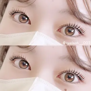 マツエク・マツパ Eyelash 003のマツエク・マツパデザイン