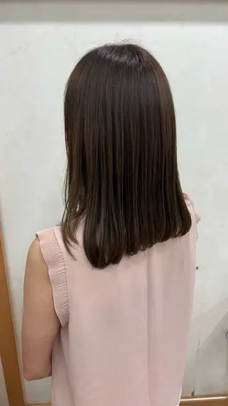 ミディアム 池田 咲希のヘアスタイル