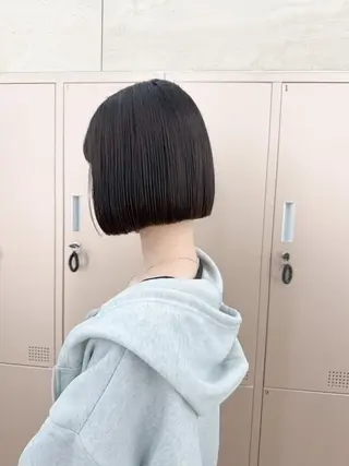 ミディアム 似合わせボブ🌟 艶髪特化💗村松優斗のヘアスタイル