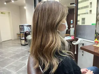 ロング 長内 大明のヘアスタイル