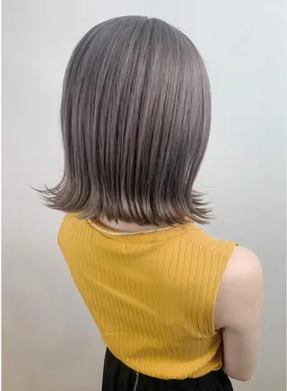 ショート カラー _WHITE /藤田唯生のヘアスタイル