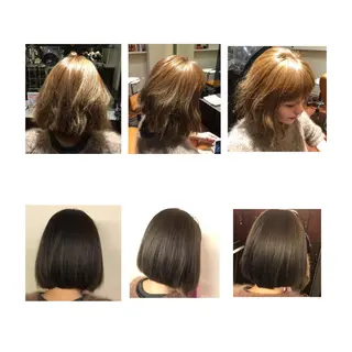 ショート ミディアム カラー 上原 聡良(akira)のヘアスタイル