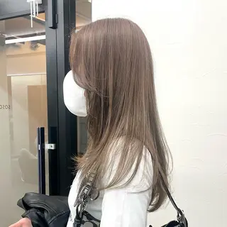 ロング カラー エクステ/大人可愛い カラー🩷RINAのヘアスタイル