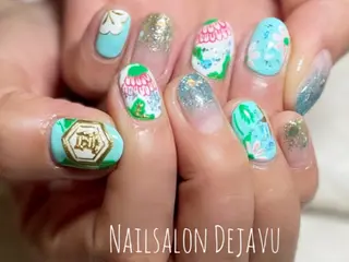 ネイル Nail salon Dejavu 🌿のネイルデザイン