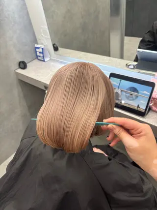 ショート カラー きぃちゃん/カラー 特化/いろあそび🦋のヘアスタイル