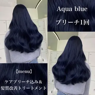 ロング カラー メンズ ブリーチなし透明感 カラー/MISANOのヘアスタイル
