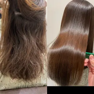 ロング カラー 🌈本物の髪質改善 森田涼平のヘアスタイル