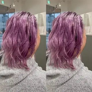 ミディアム sara中谷 哲のヘアスタイル