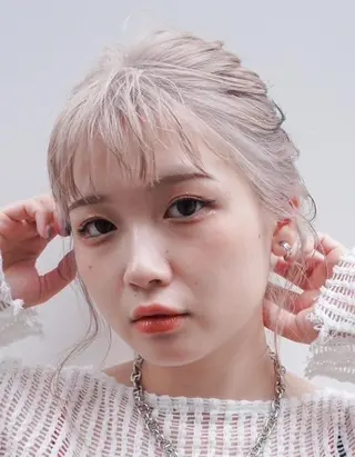 カラー Daisy🎀透け感 カラー🎀JUNAのヘアスタイル