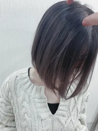 ショート カラー レイヤーカットモデル 募集/藤原一真のヘアスタイル