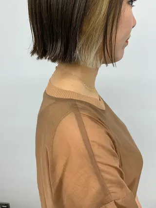 ショート カラー 👑満足度1000% 重村 春奈👑のヘアスタイル