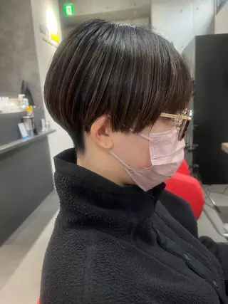 ショート 駅チカ【ali'i】 アリイ花崎友美☘のヘアスタイル