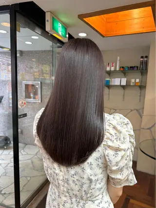 ロング カラー 矢野 晃平のヘアスタイル