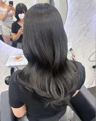 ロング カラー 韓国ヘア🎀 /♡𝓝𝓸𝓪♡のヘアスタイル