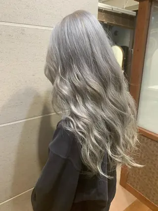 ロング カラー ハイライトカラーなら 川嶋宏旭 栄 矢場町のヘアスタイル