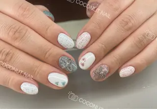 ネイル 神田 ココナッツのネイルデザイン