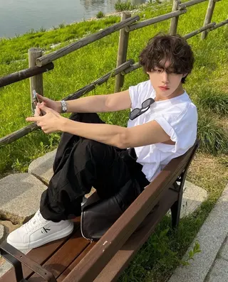 パーマ 清水 結生のヘアスタイル