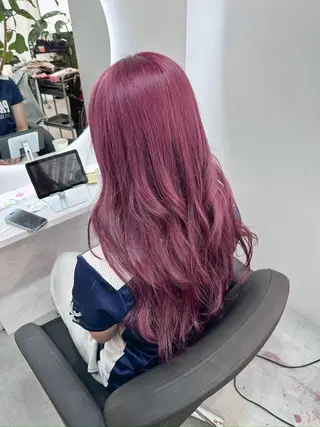 ロング カラー ALLEN hair 京橋店のヘアスタイル