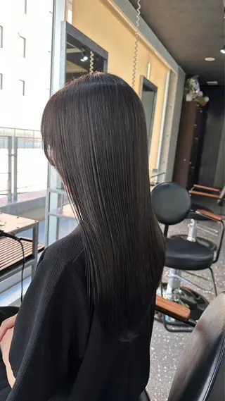 ロング カラー 髪質改善⭐️縮毛矯正 中野⭐️Rinaのヘアスタイル