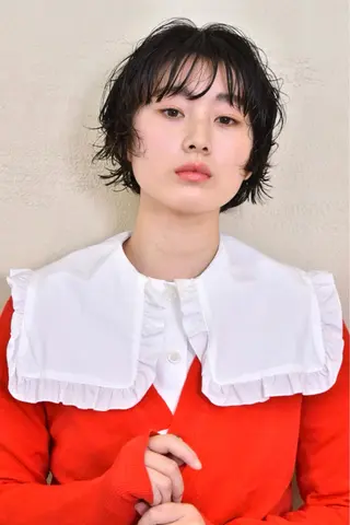 ミディアム カラー パーマ AND THE BRICKS北川珠紀の眉毛・アイブロウイメージ