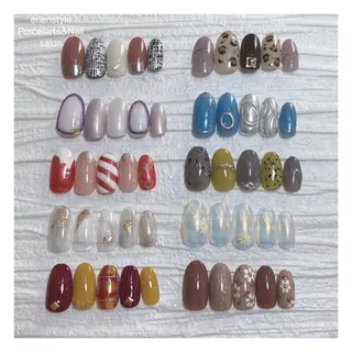 ミディアム ネイル 👑enen style👑のネイルデザイン