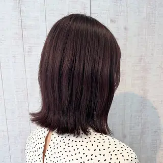 ミディアム 藤岡 瑚乃美のヘアスタイル